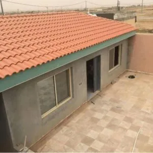 تصميم ملحق خارجي صغير حي العليا بالرياض 