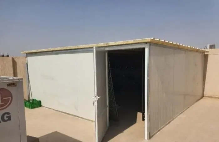 تصميم ملحق خارجي صغير حي العليا بالرياض 