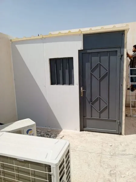 تصميم ملحق خارجي صغير حي العليا بالرياض 