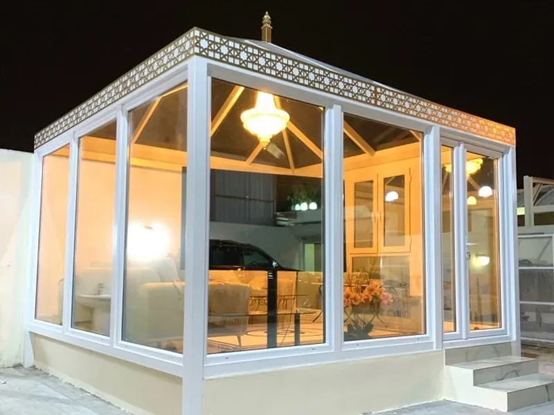 مقاول بناء غرف إضافية خارجية وملاحق للاستراحةفي حي الملقا 