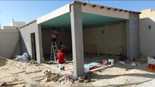 مقاول بناء وترميم مجلس خارجي حي الصحافة 