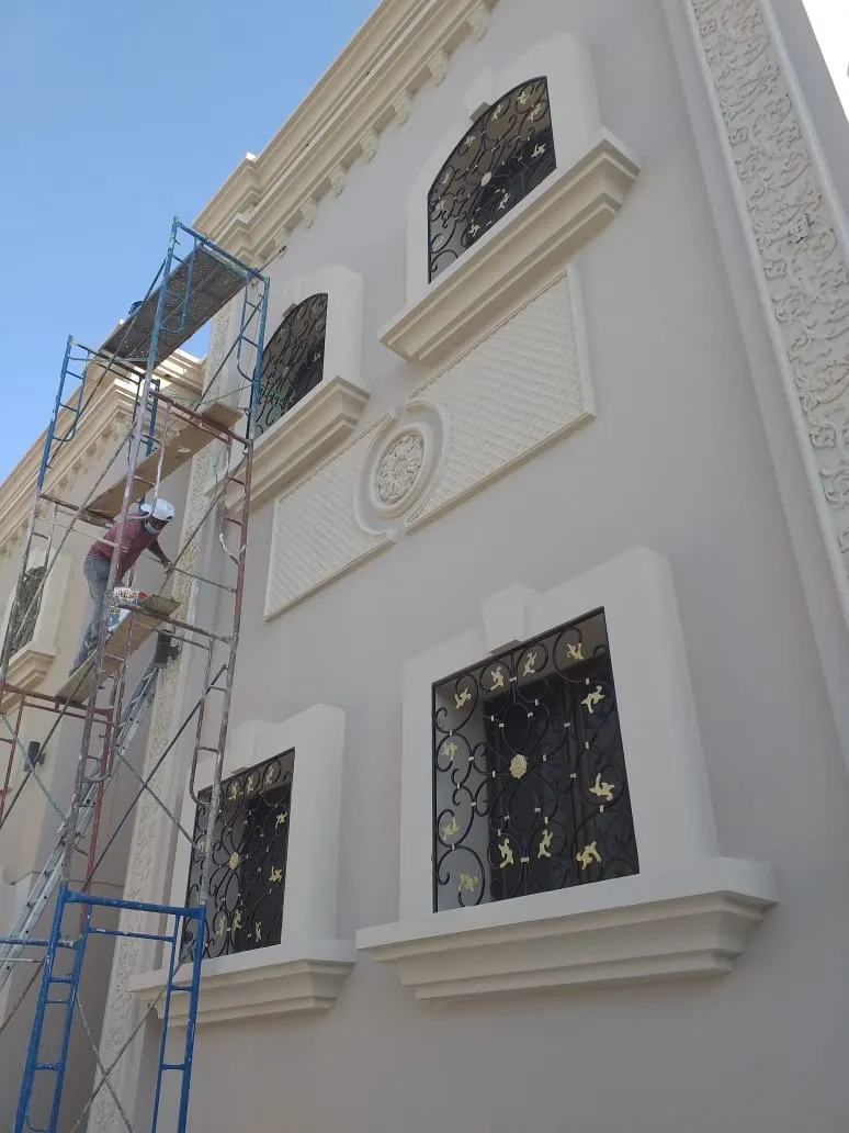 مقاول ترميم وادهانات خارجيةفي حي الياسمين والنرجس 