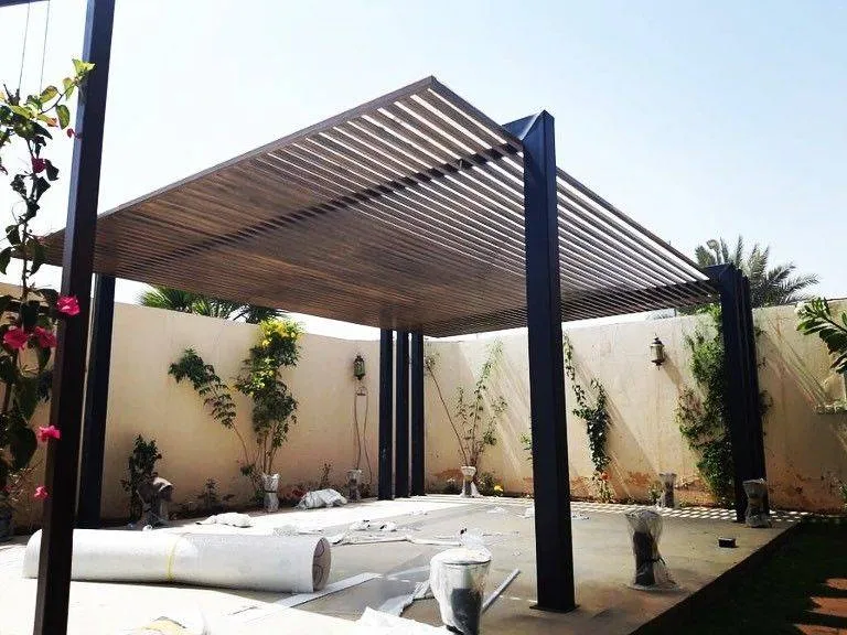 حداد مظلات وسواتر بالرياض:اختيار أفضل الأنواع وأحدث التصاميم