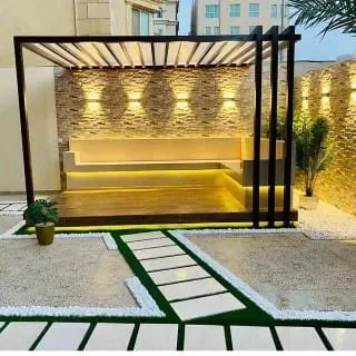 أفضل أفكار تصميم مجالس وجلسات خارجية للمنازل والأسطح حي لبن