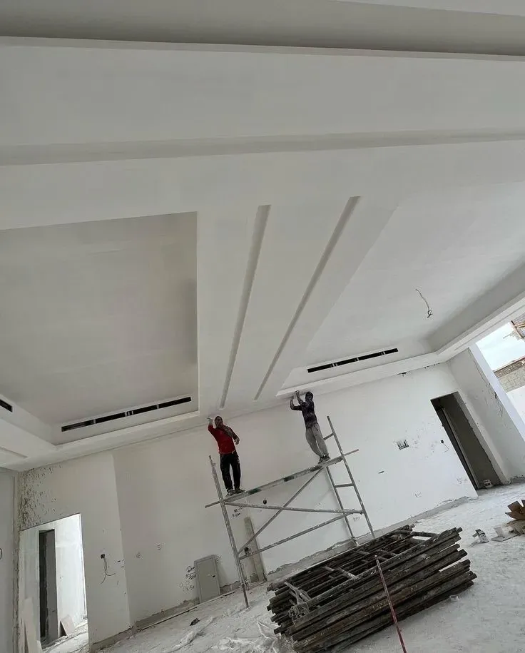 مجلس خارجي مصنوع بساندوش وشالهيات والأسمنت بوردبشمال الرياض 